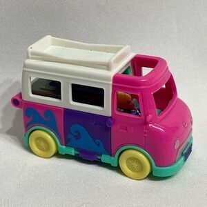 Polly Pocket Toy RV with Mini Figure Great Condition